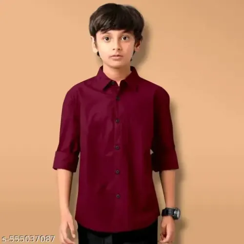 Kids  Plain Shirt