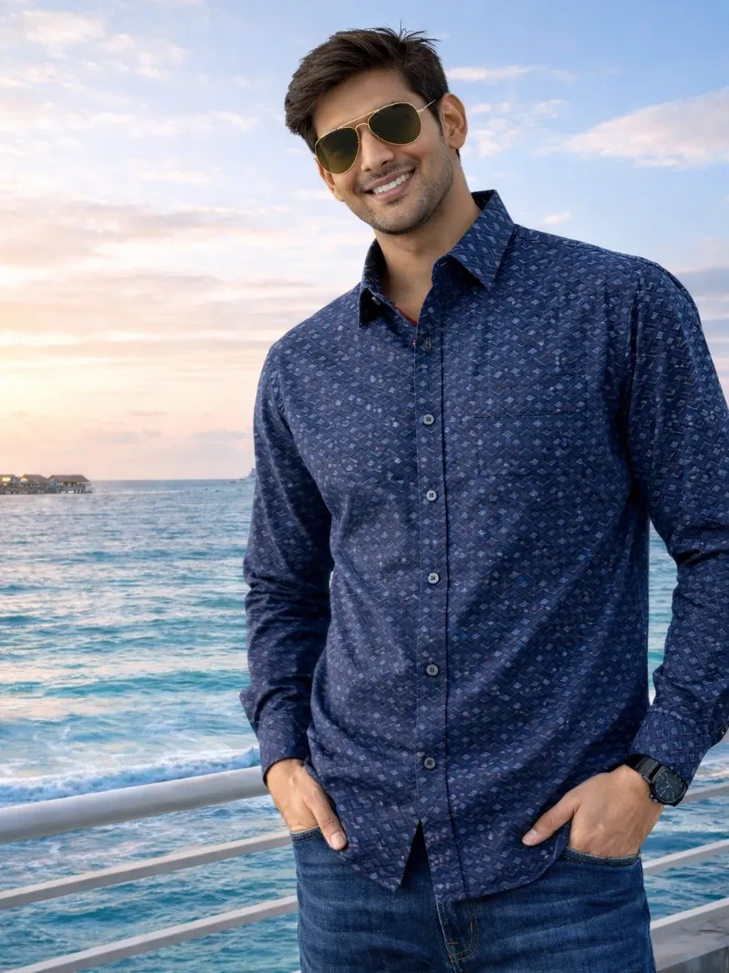 Cotton Twill Print Shirt Wholesale In Bangalore Trending Shirt 